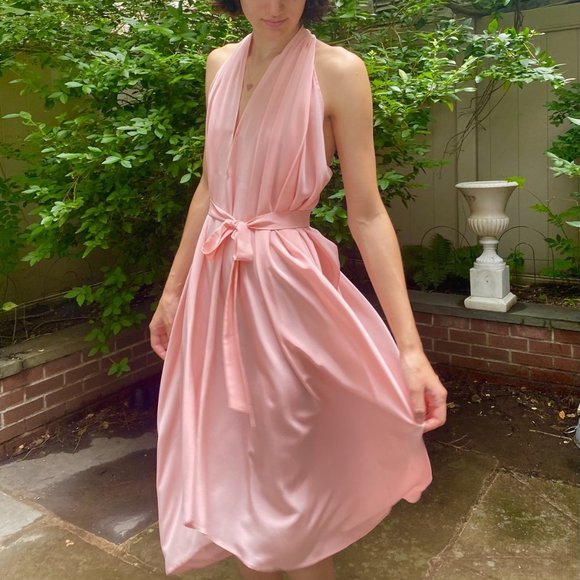 Atelier Delphine Rome Dress; Chocolate Brown; One Size Fits All - Picture 2 of 7